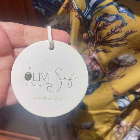 NWT! OLIVE Surf The Bri One Piece Meduse Swimsuit - XS - Picture 10 of 14